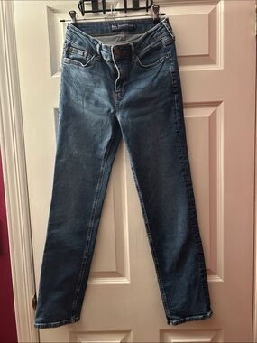 Boden Slim Straight Jeans Size 4R Medium Wash Denim